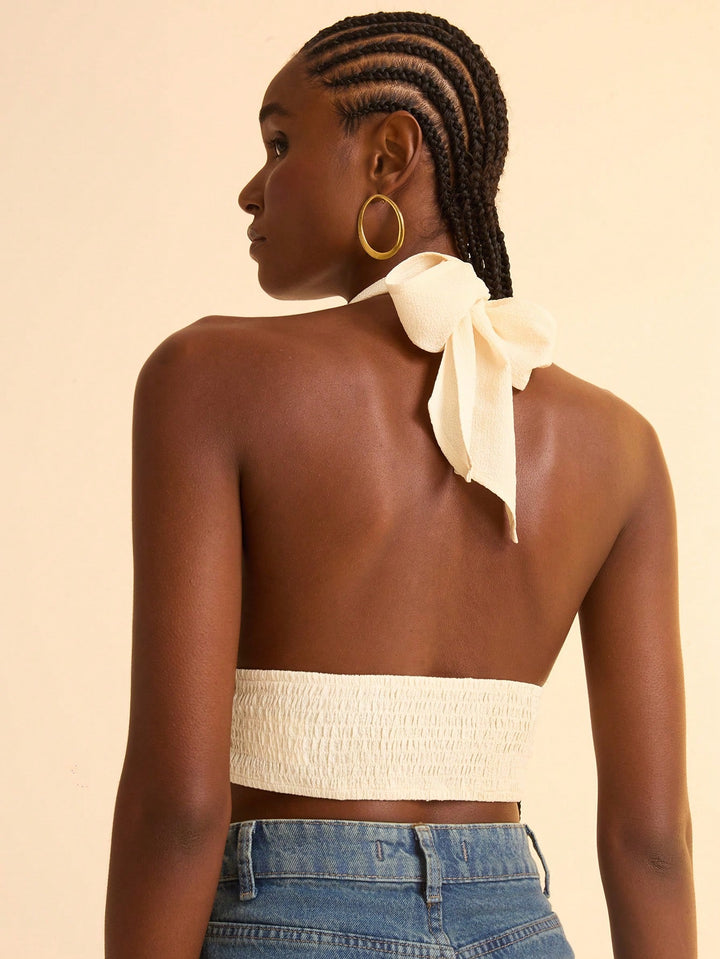 Top SHEIN, crem