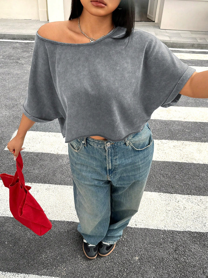 Tricou SHEIN, gri