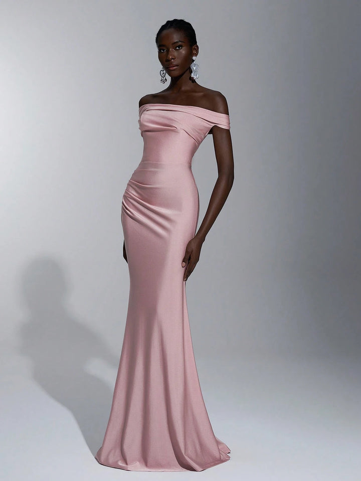 Rochie maxi SHEIN, roz