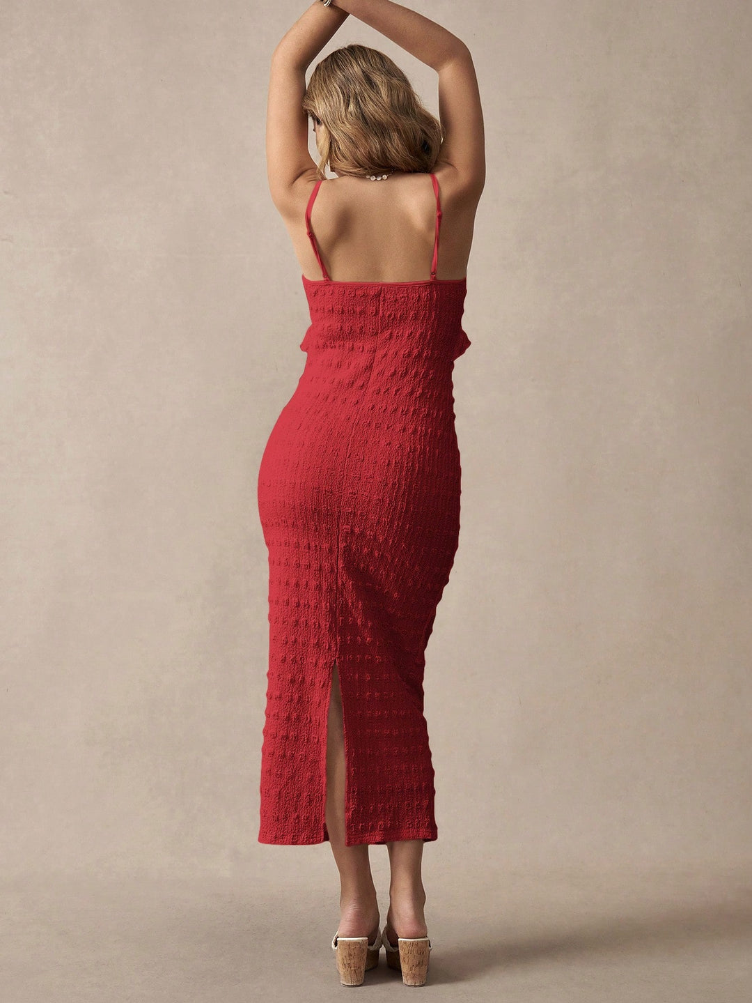 Rochie maxi SHEIN, roșu