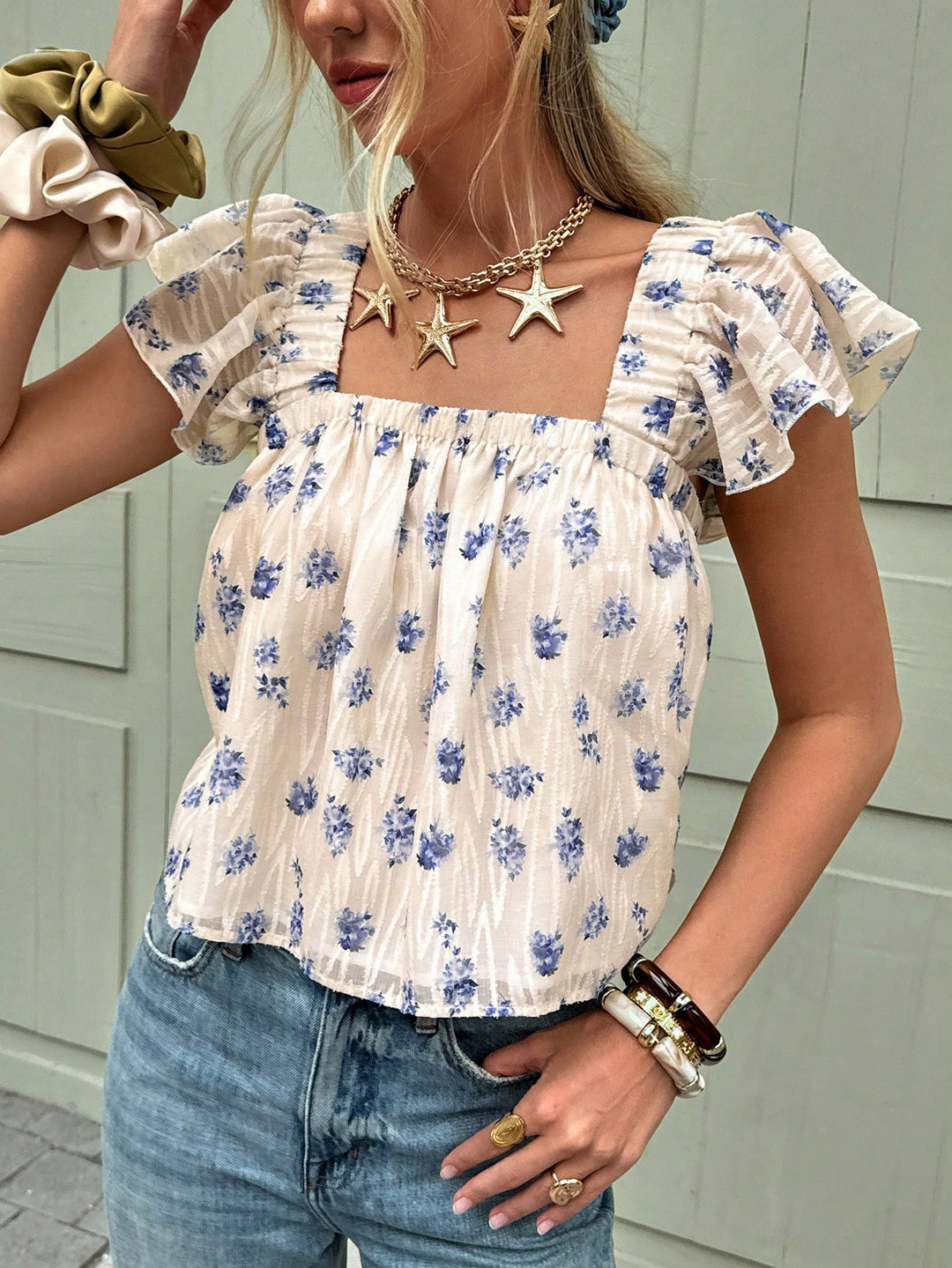 Top SHEIN, mix culori