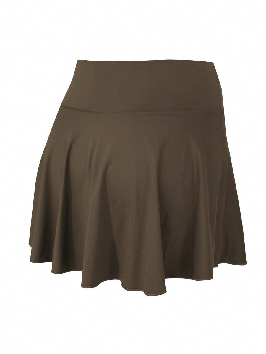 Fustă pantalon SHEIN, maro