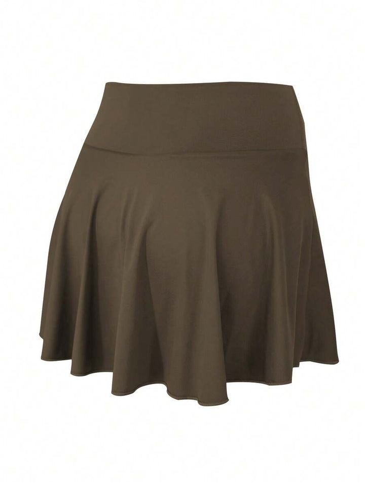Fustă pantalon SHEIN, maro