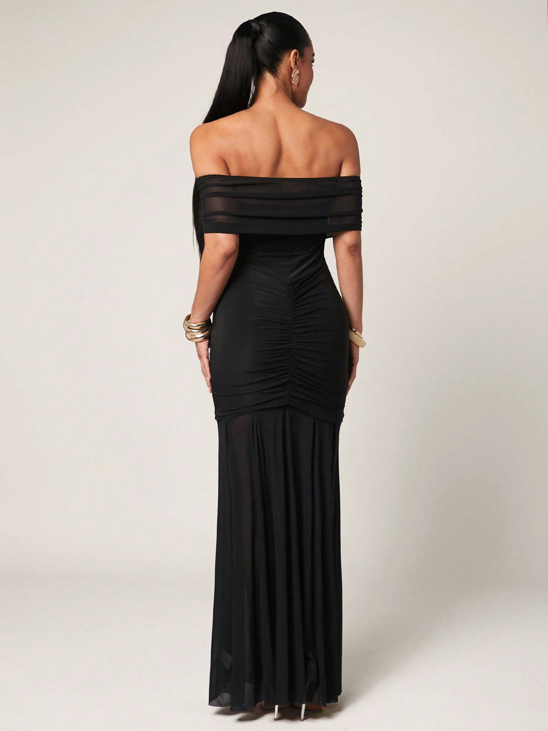 Rochie maxi SHEIN, negru