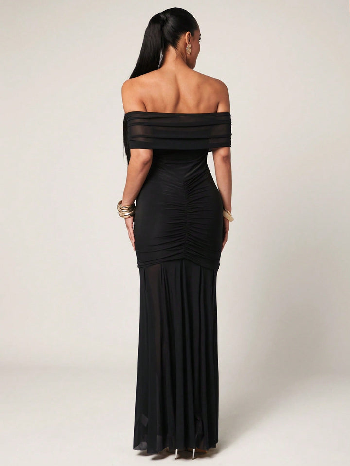 Rochie maxi SHEIN, negru