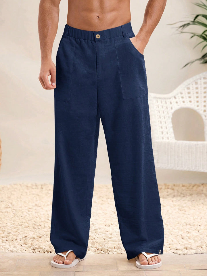 Pantalon SHEIN, albastru