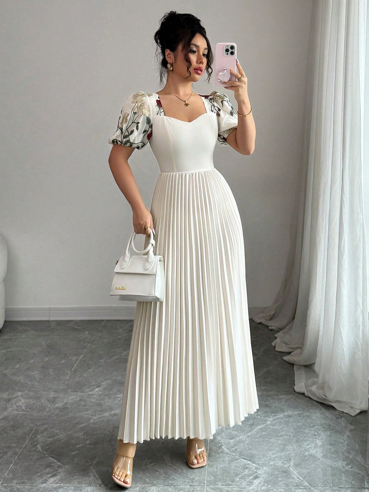 Rochie maxi SHEIN, bej
