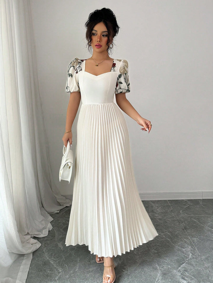 Rochie maxi SHEIN, bej