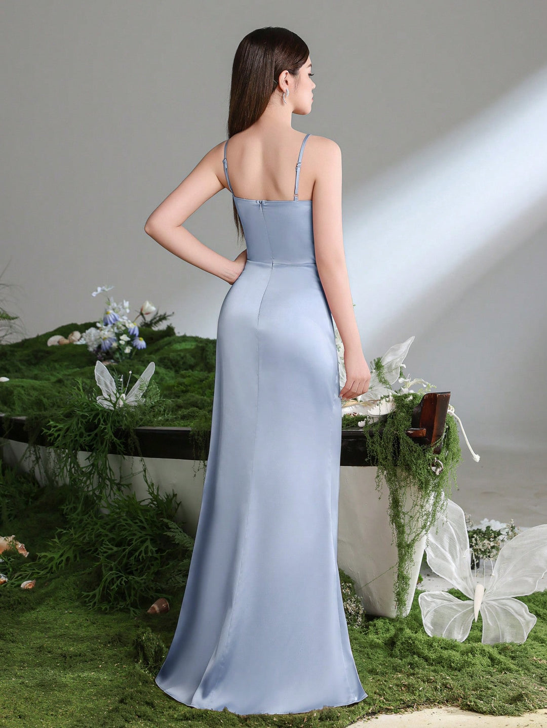 Rochie de seară SHEIN, albastru