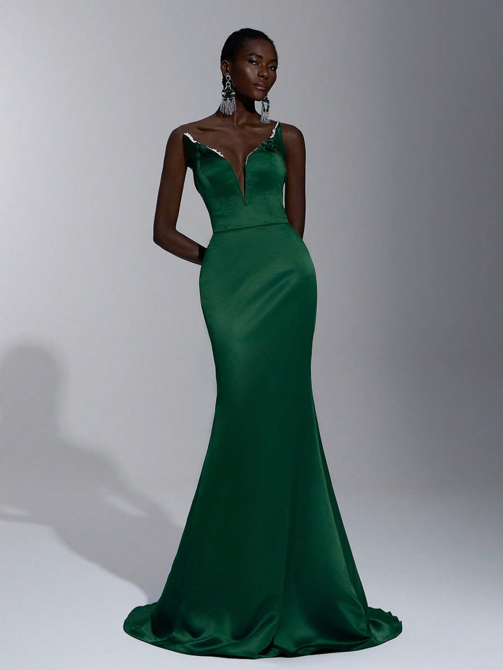 Rochie SHEIN, verde