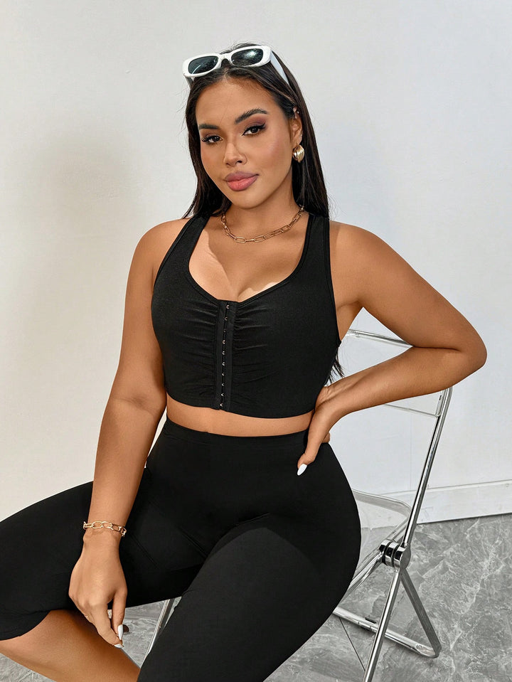 Bustier SHEIN, fekete