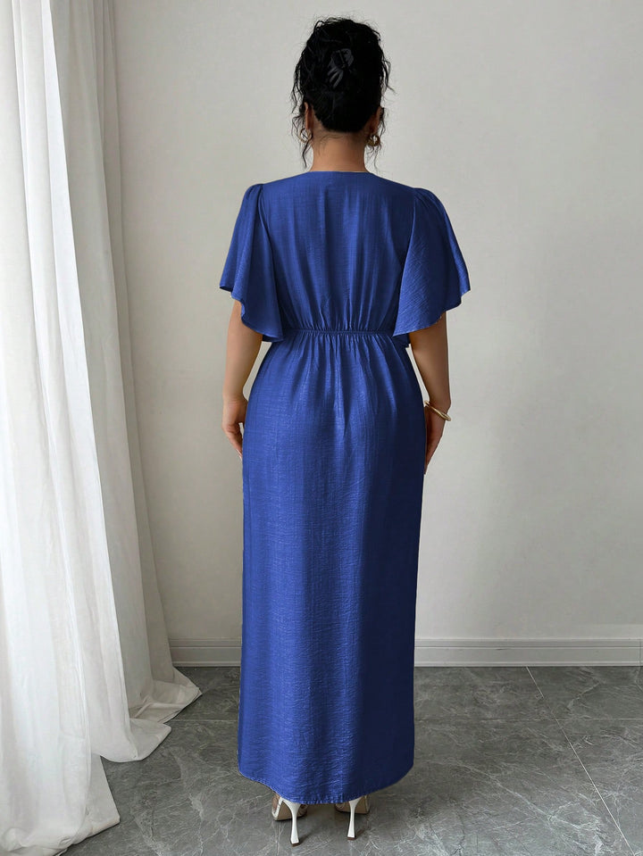 Rochie midi  SHEIN, albastru