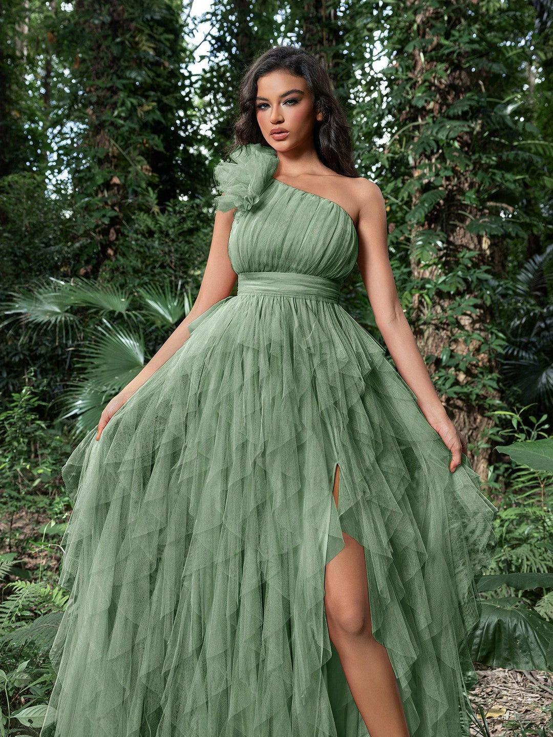 Rochie SHEIN, verde