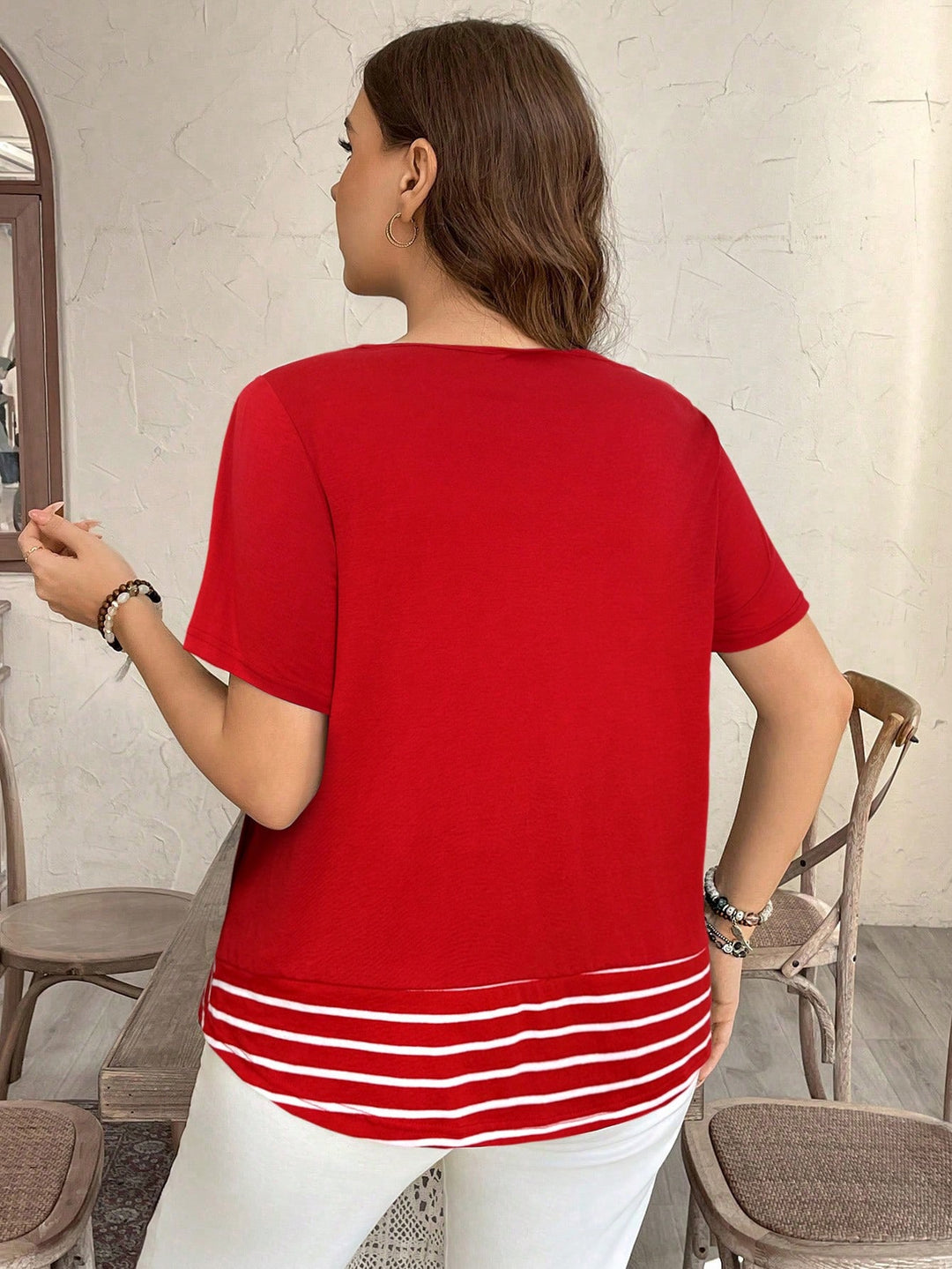 Tricou SHEIN, roșu