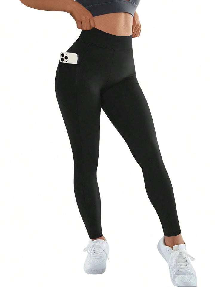 Leggings SHEIN, fekete