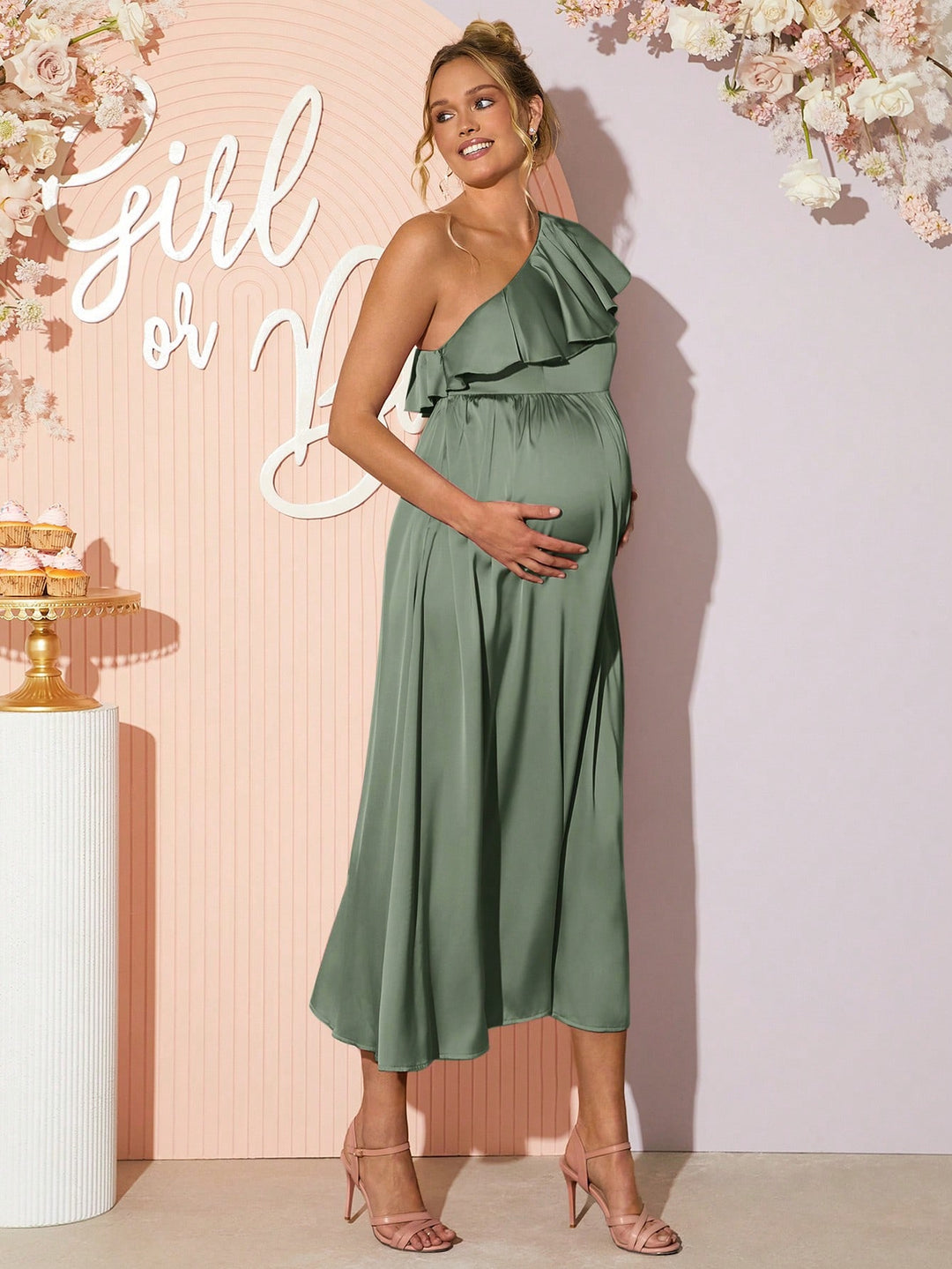 Rochie SHEIN, verde