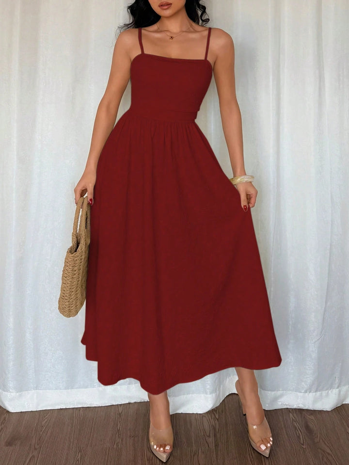 Rochie maxi Shein, roșu