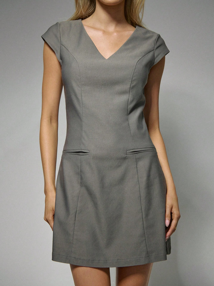 Rochie mini SHEIN, gri
