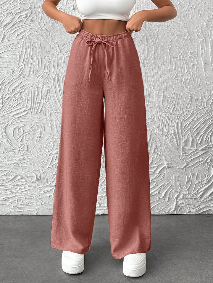 Pantaloni SHEIN, roz