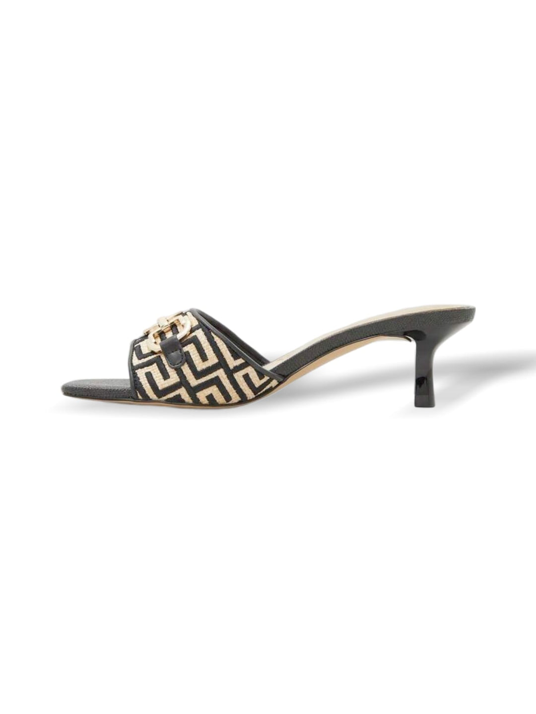 Papuc tip slide SHEIN, negru