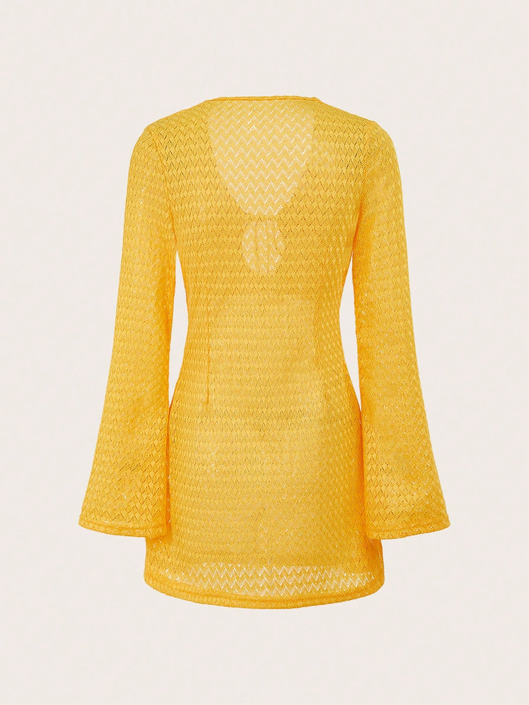 Rochie mini SHEIN, galben