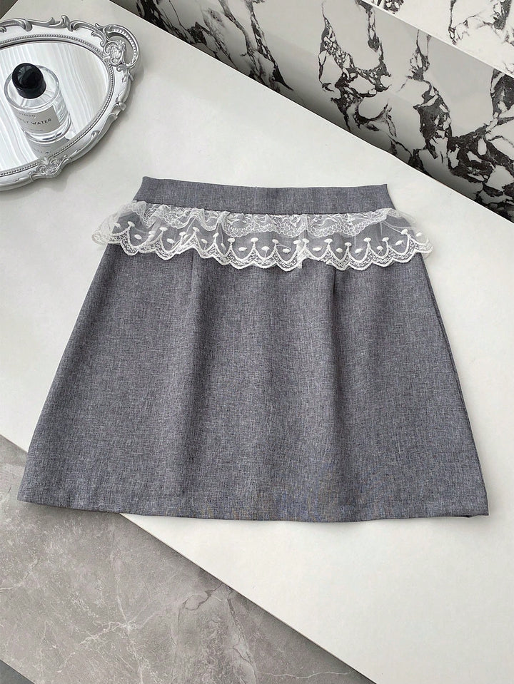 SHEIN szoknya, szürke