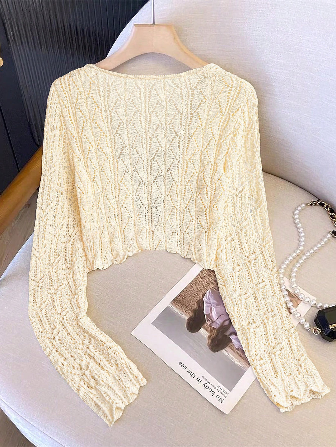 Cardigan SHEIN, bej