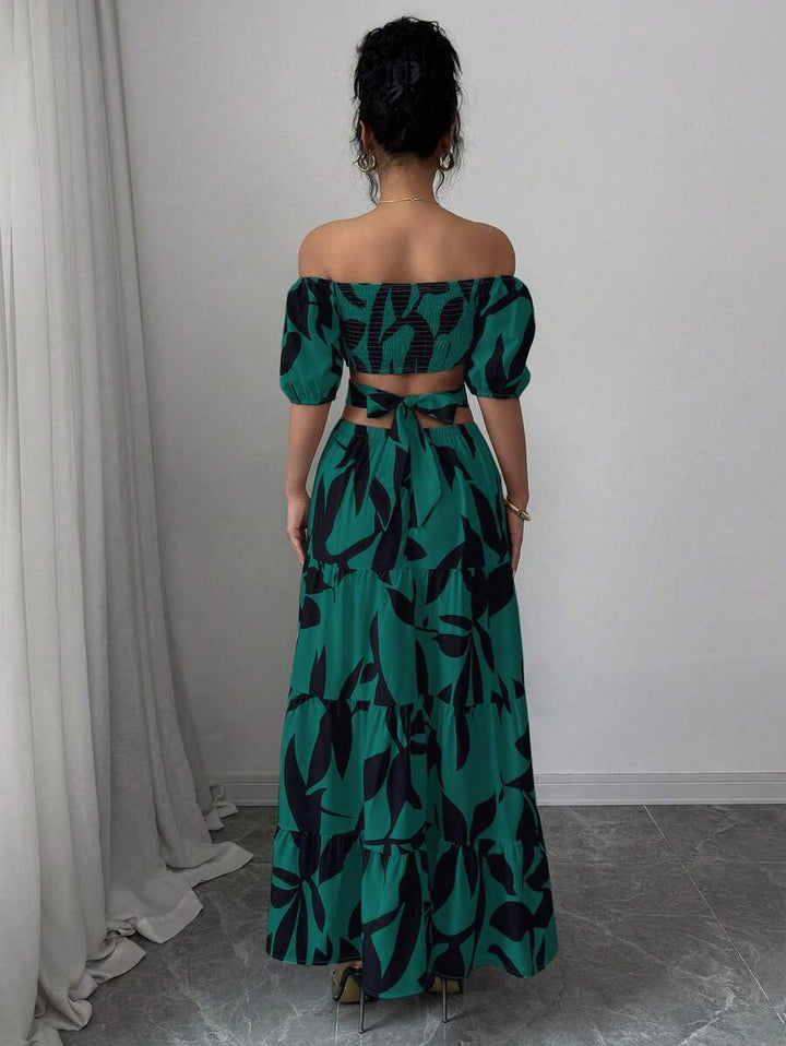 Rochie maxi SHEIN, mix culori