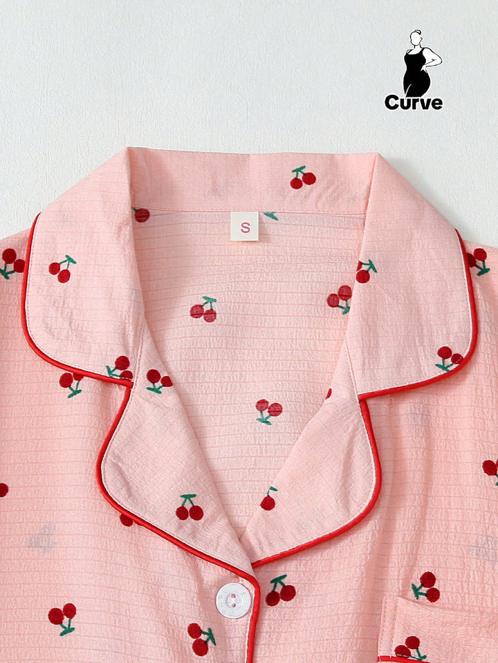 Set pijamale SHEIN, roz
