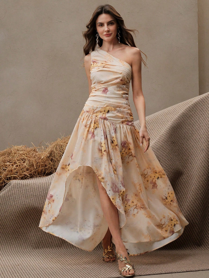Rochie maxi SHEIN, galben
