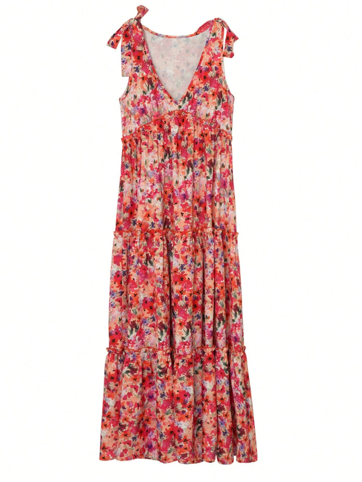 Rochie maxi SHEIN, mix culori