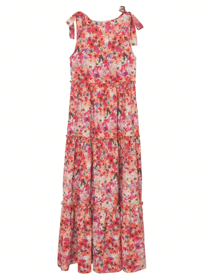 Rochie maxi SHEIN, mix culori