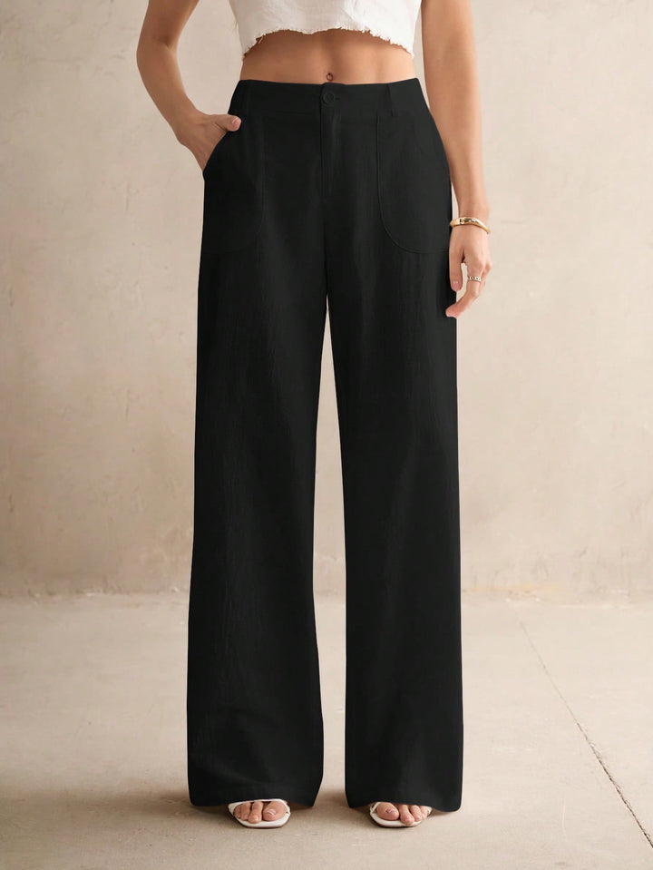 Pantaloni SHEIN, negru