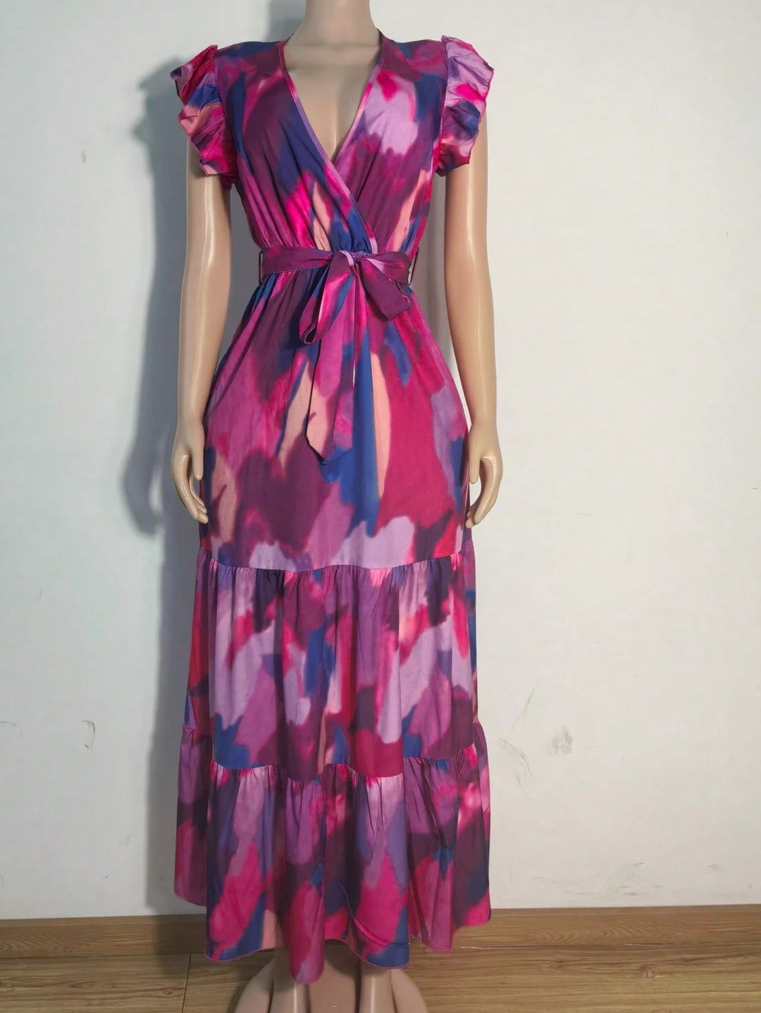 Rochie maxi SHEIN, mix culori