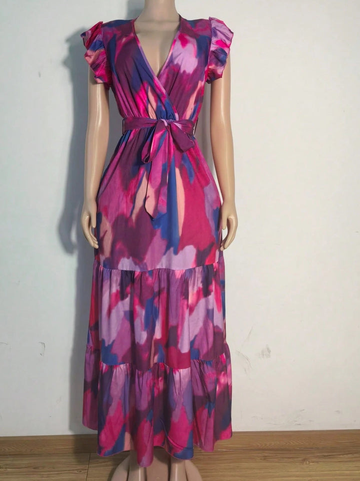 Rochie maxi SHEIN, mix culori
