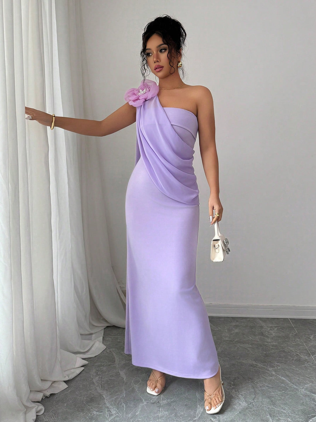Rochie maxi SHEIN, mov