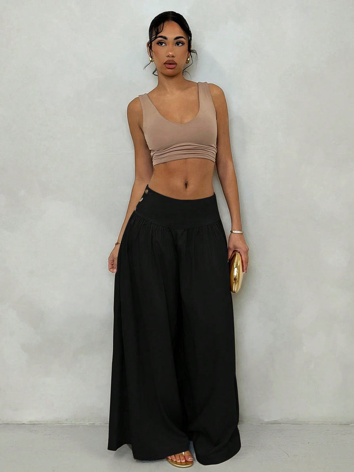 Pantaloni SHEIN, negru