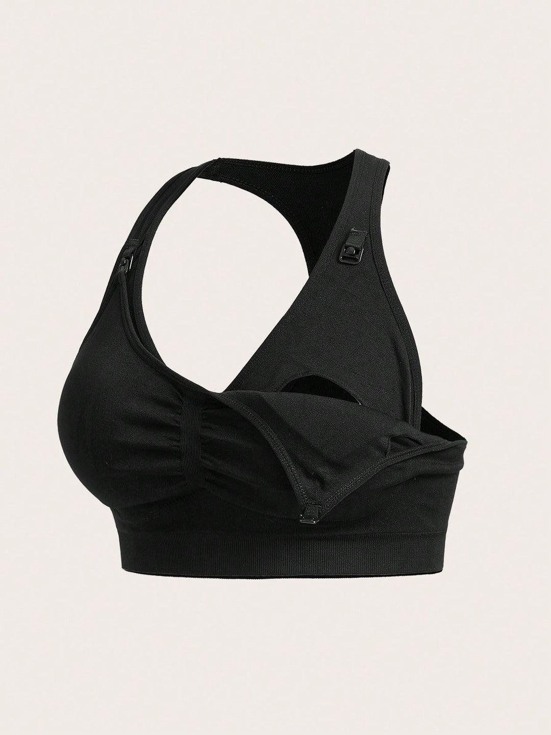 SHEIN sportmelltartó, fekete