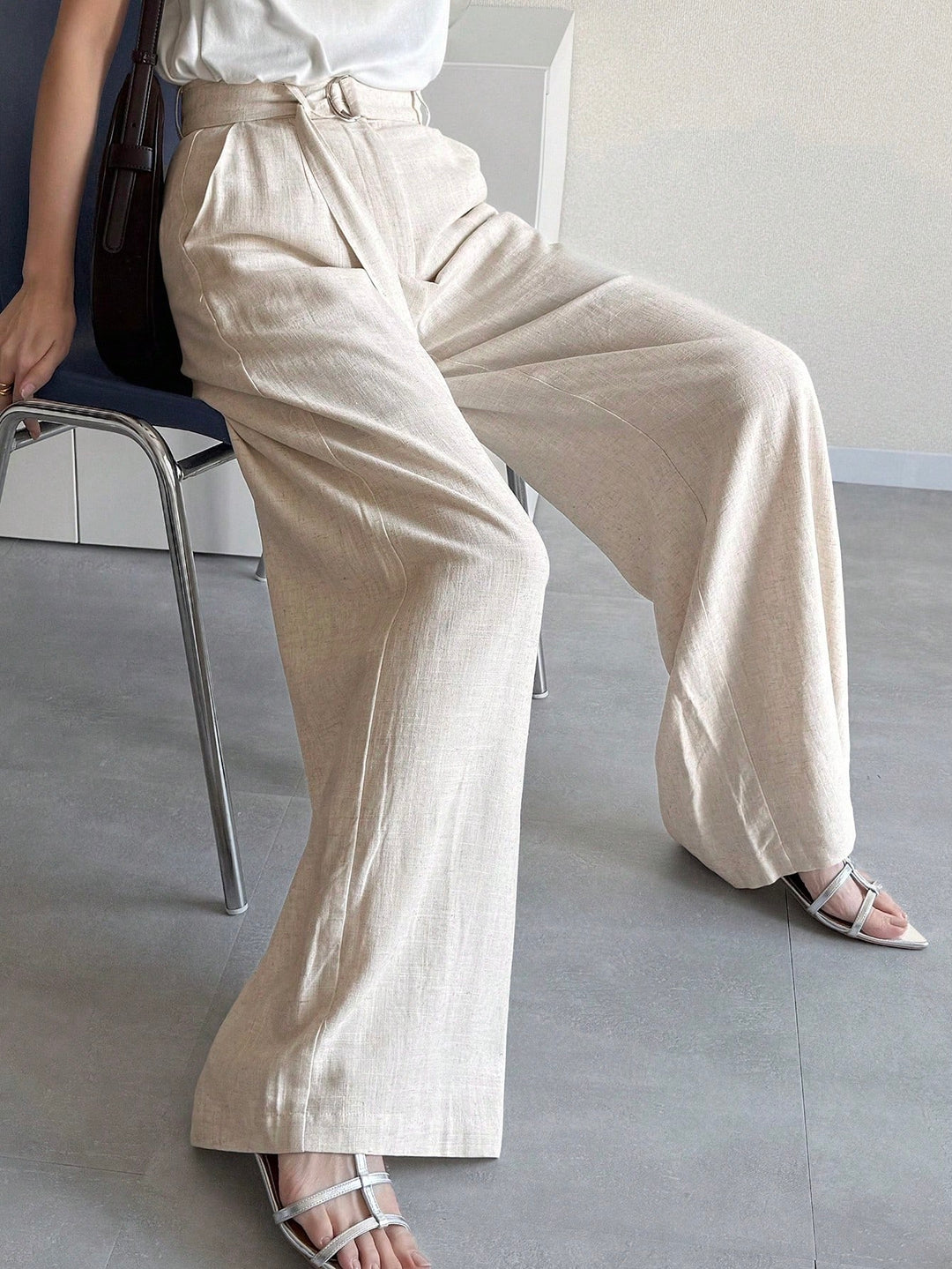 Pantaloni SHEIN, portocaliu
