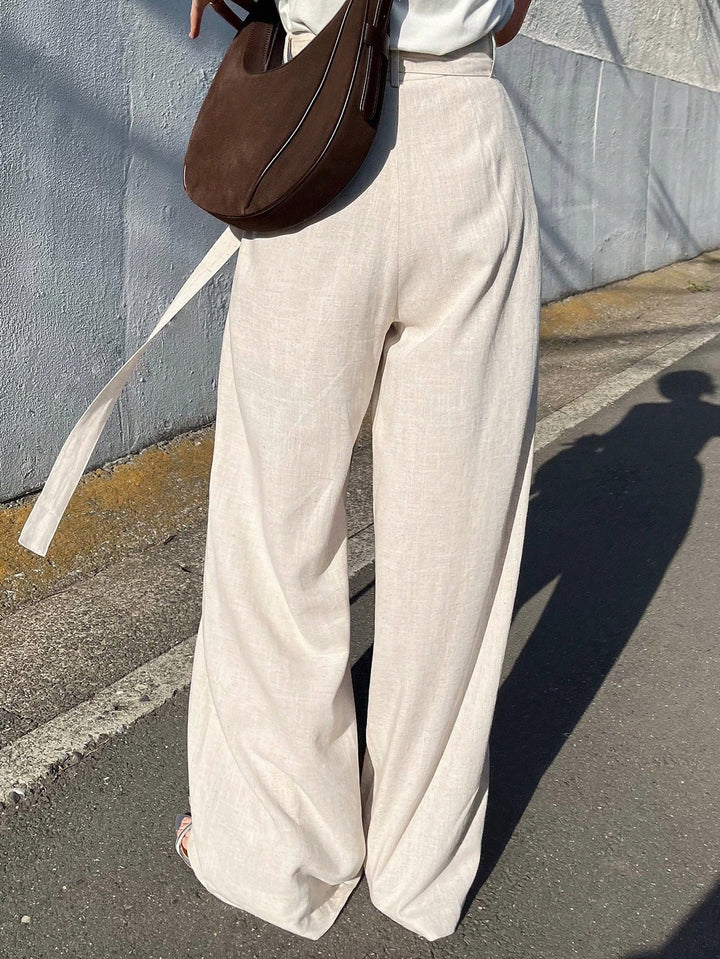 Pantaloni SHEIN, portocaliu