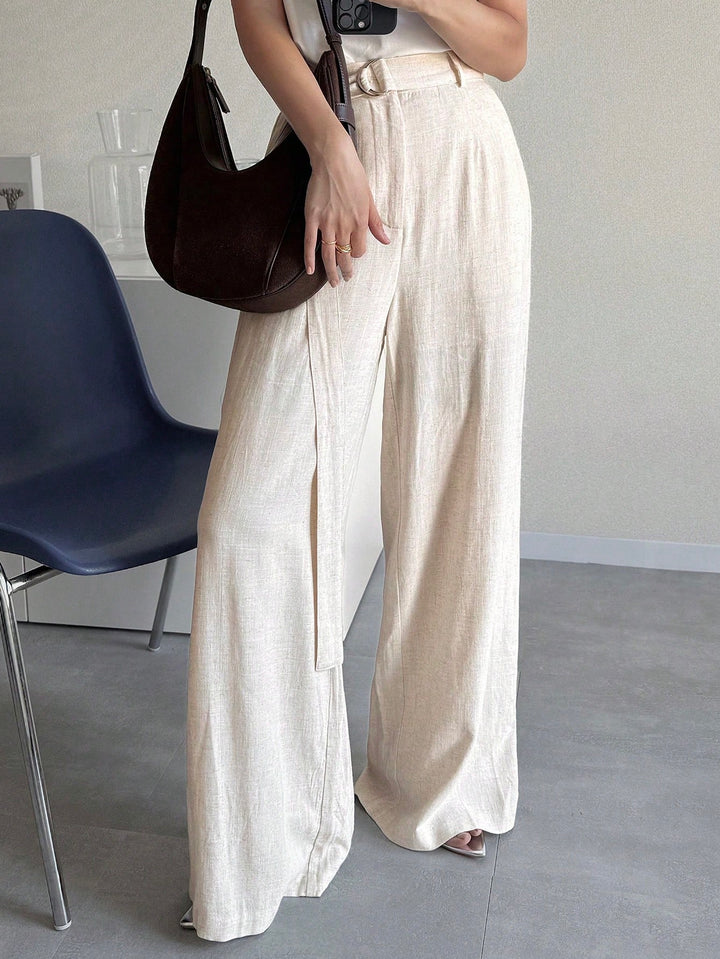 Pantaloni SHEIN, portocaliu