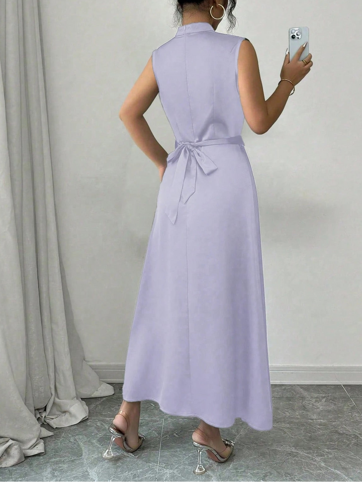 Shein lila midi ruha