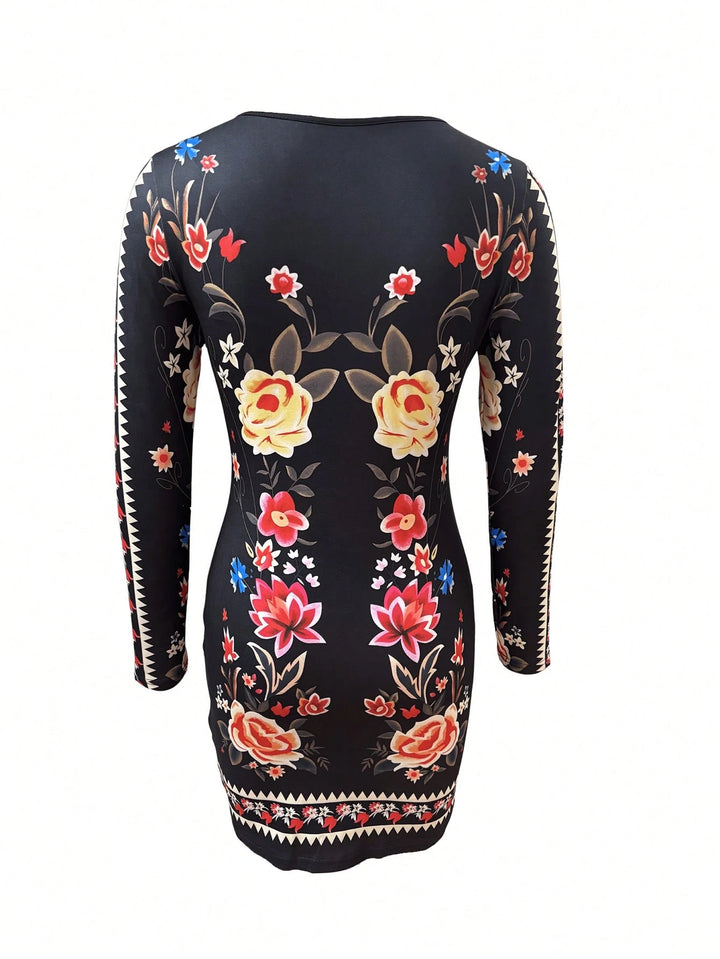Rochie mini SHEIN , mix culori