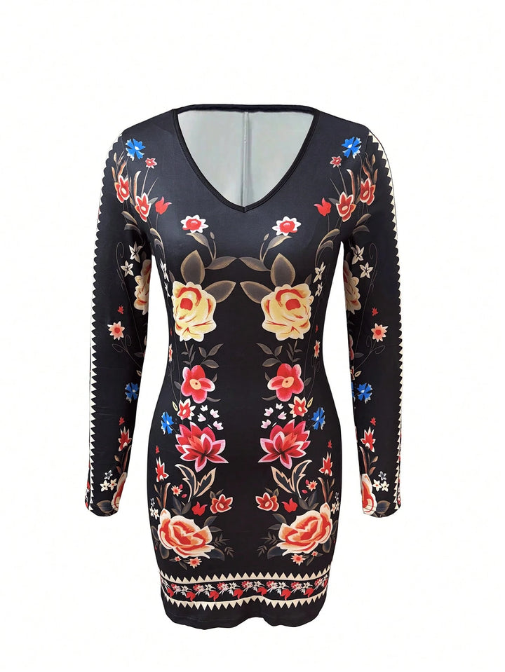Rochie mini SHEIN , mix culori