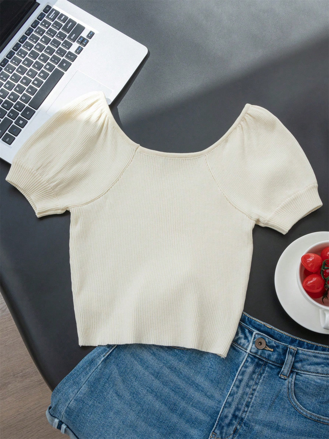 Tricou SHEIN, bej