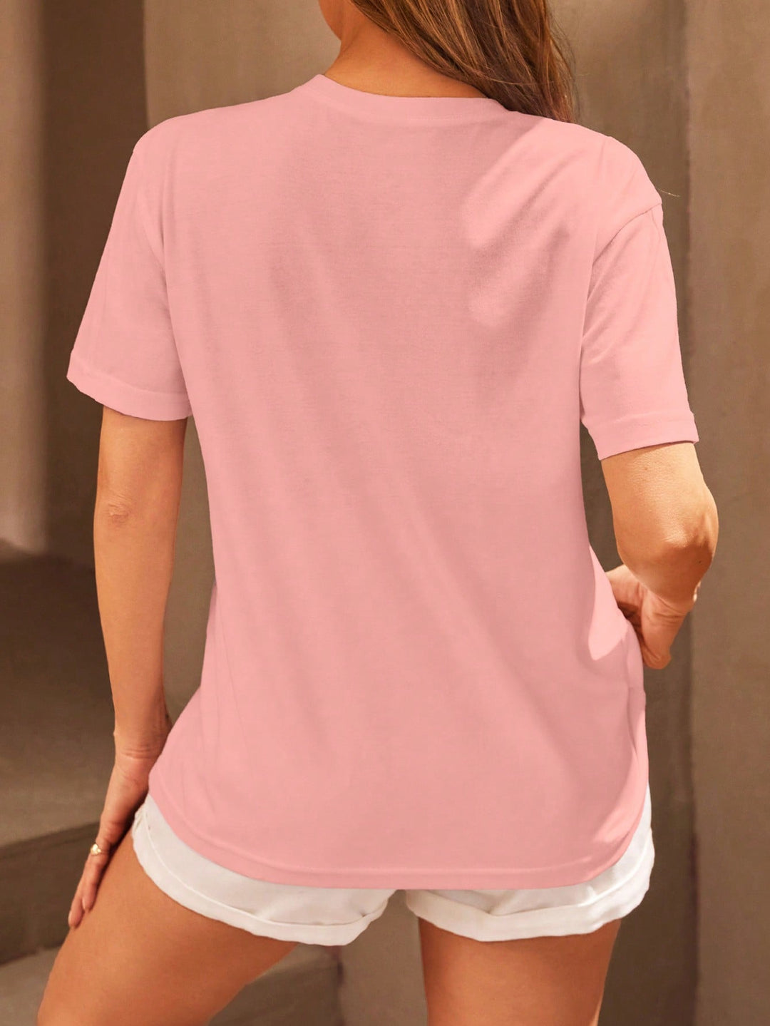 Tricou SHEIN, roz
