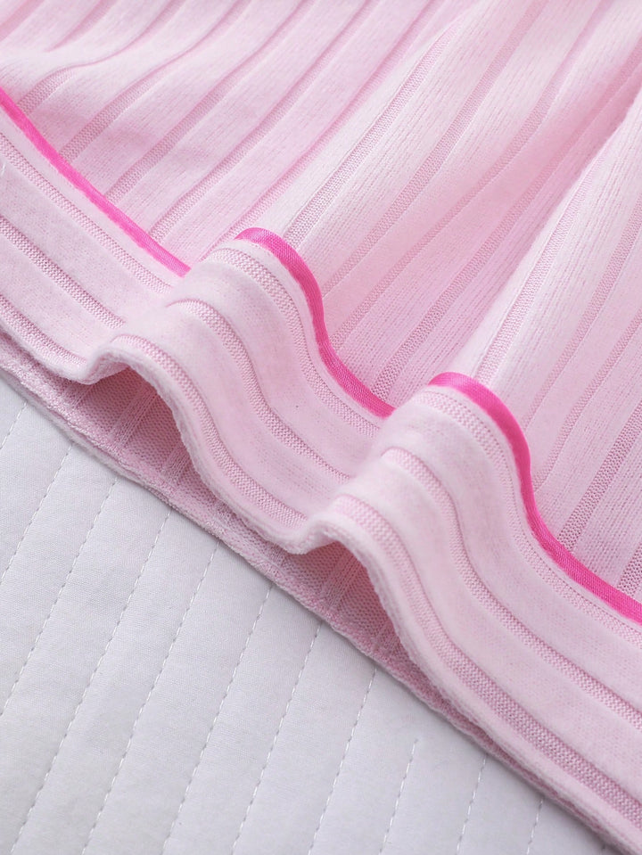 Compleu pijamale SHIEN, roz