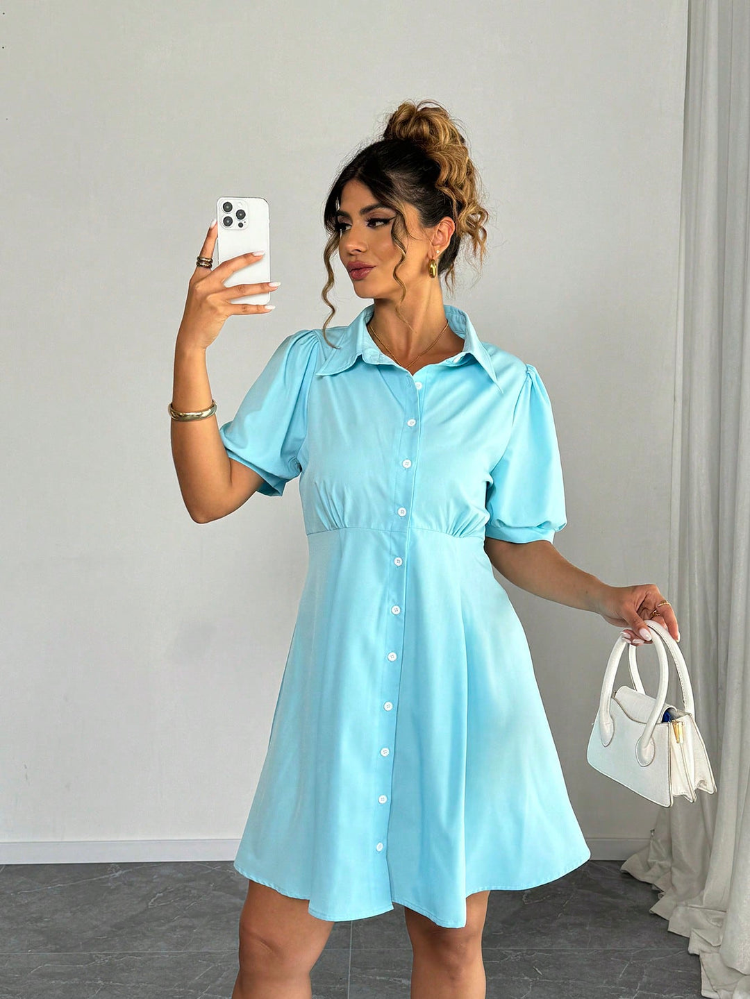 SHEIN ruha, kék