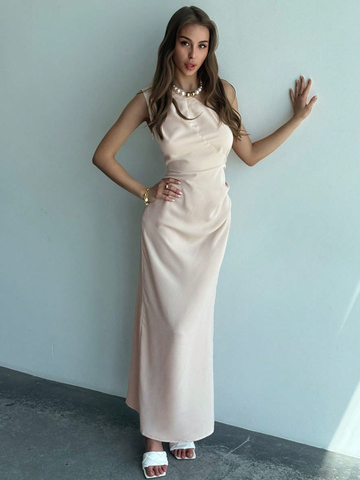 Rochie maxi SHEIN, portocaliu