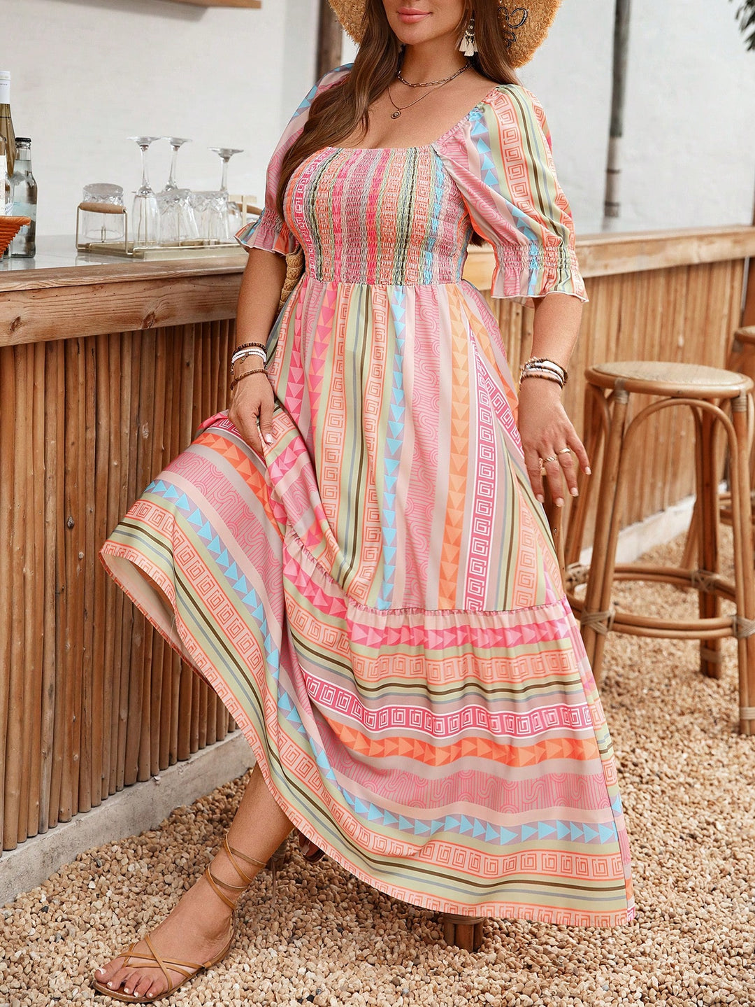 Shein Curve+ maxiruha, színes